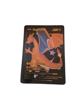 Charizard V Silver Card 220HP Fire Type New
